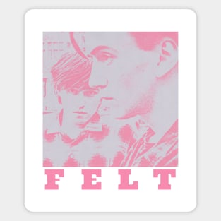 Felt ••••••••• 80s Aesthetic Design Magnet